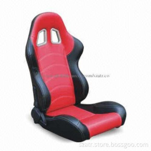 New Style PU Racing Car Seat with Steel Tube Frame